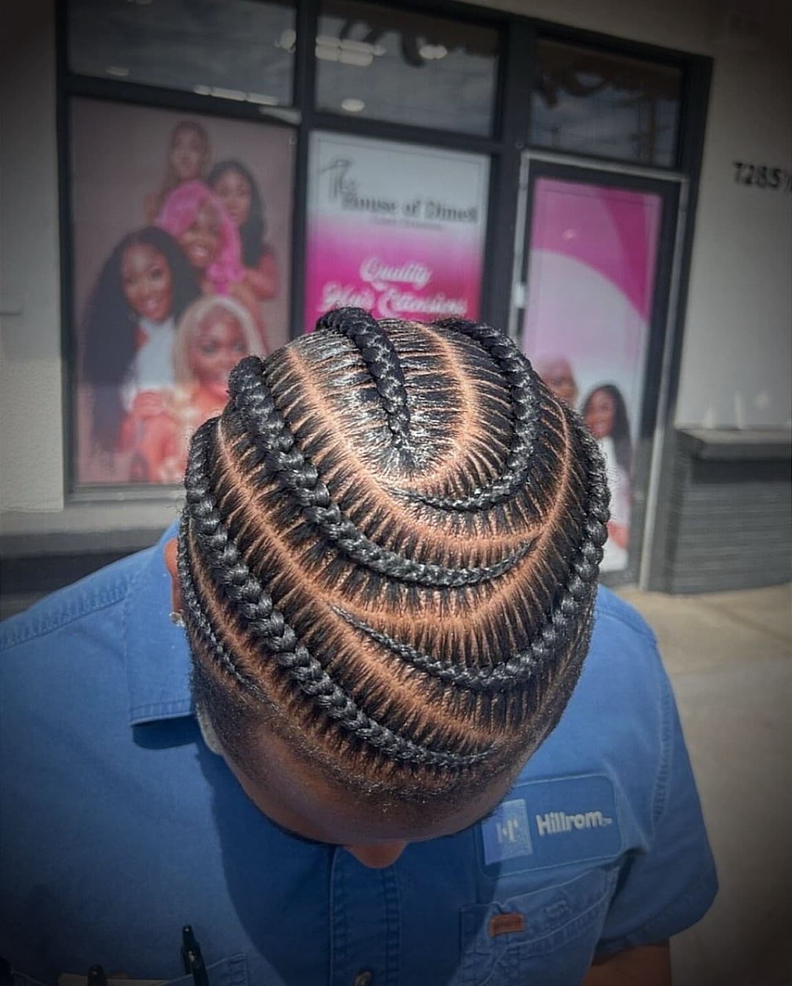 Nattes réalisées chez Christian Cutz, barbier à Préfontaine, Montréal